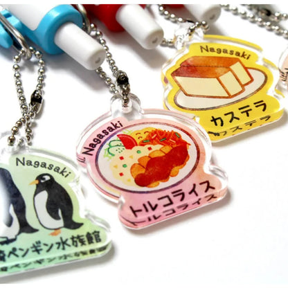 Uni-Ball One 0.38mm Gel Pen Nagasaki with Charm