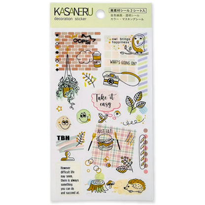 Pine Book Kasaneru Sticker