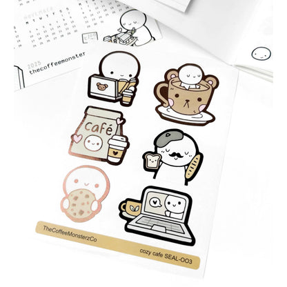The Coffee Monsterz Co. Sticker Seal