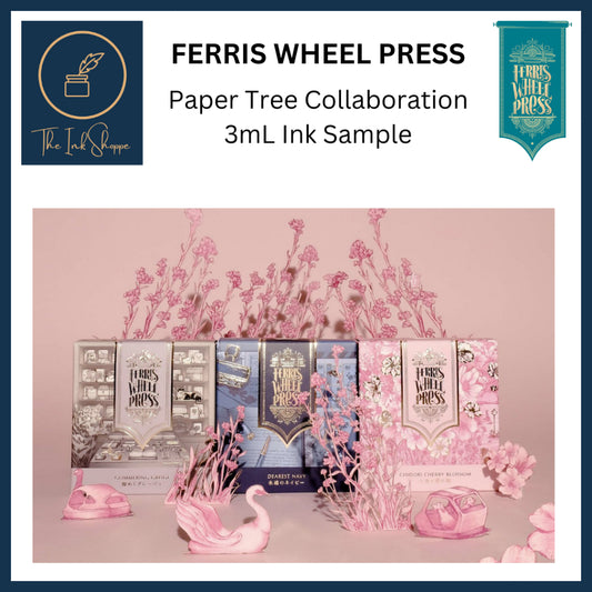 Ferris Wheel Press Curious Collaborations Paper Tree Fountain Pen Ink Sample (3mL)