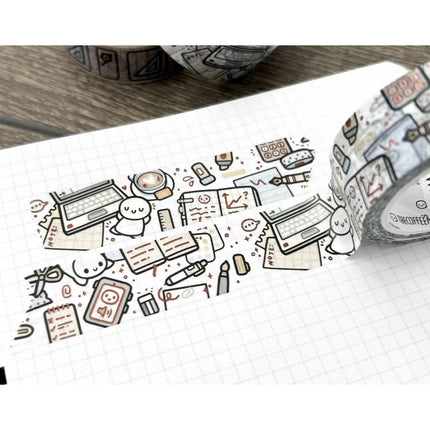 The Coffee Monsterz Co. Washi Tape FULL ROLL