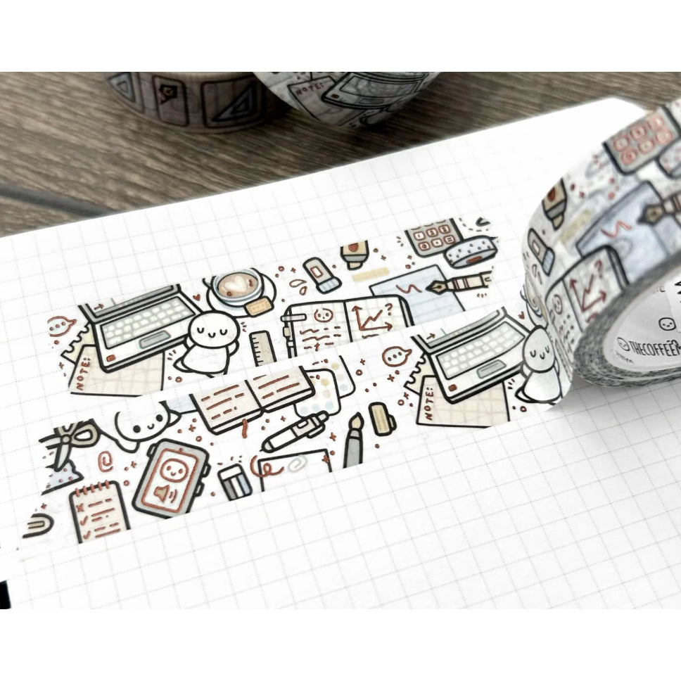 The Coffee Monsterz Co. Washi Tape FULL ROLL