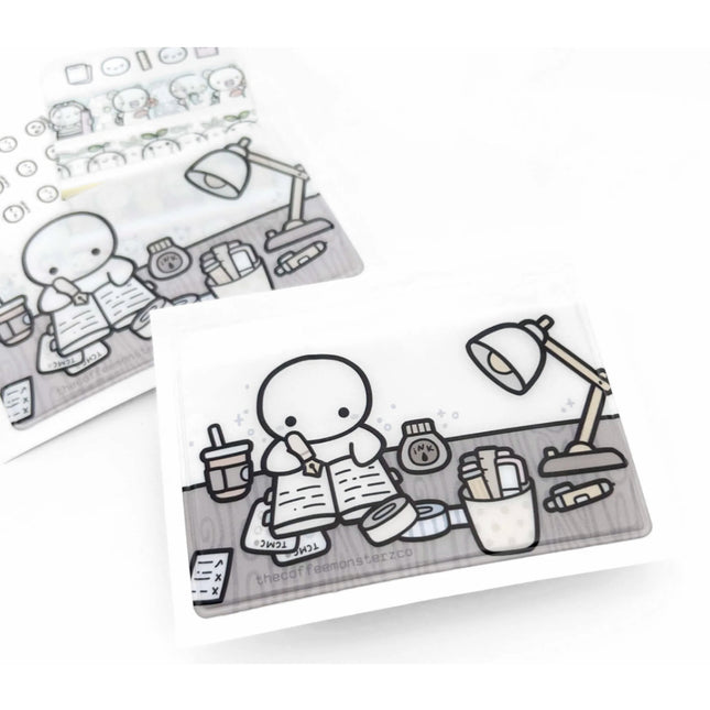 The Coffee Monsterz Co. Adhesive Sticky Pocket