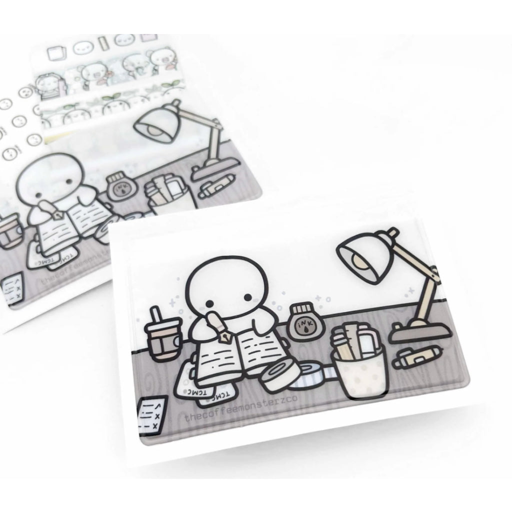 The Coffee Monsterz Co. Adhesive Sticky Pocket