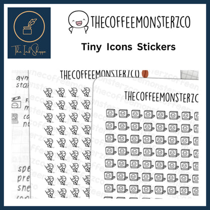 The Coffee Monsterz Co. Tiny Icons Sticker