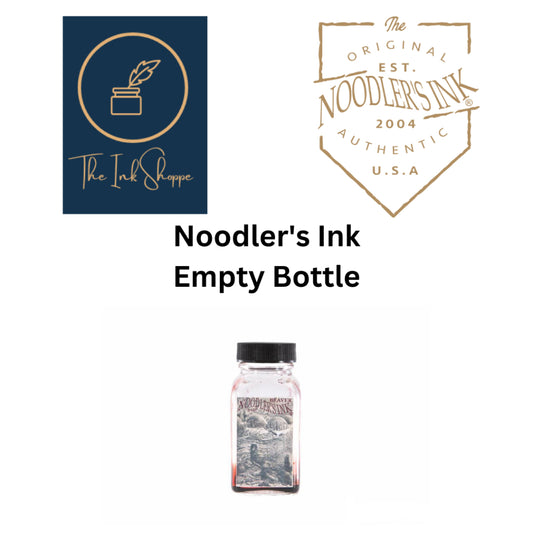 Noodler's Ink Empty Fountain Pen Bottle 3oz