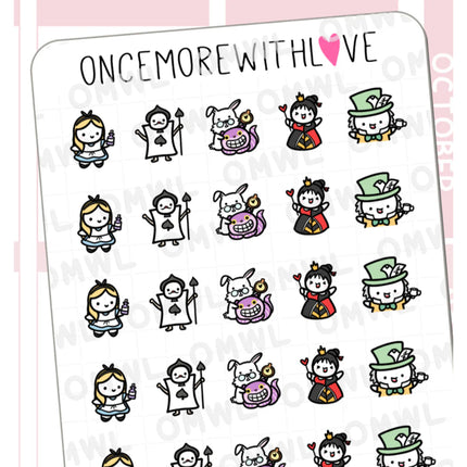 ONCE MORE WITH LOVE Sticker Sheet
