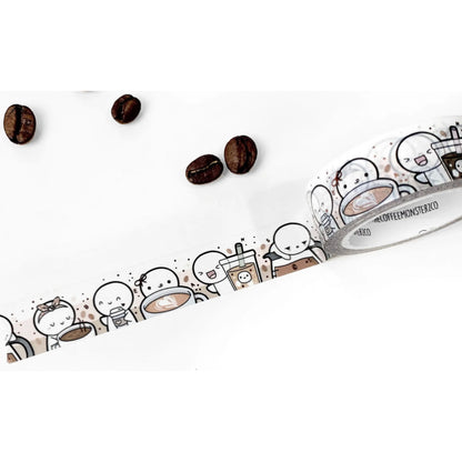 The Coffee Monsterz Co. Washi Tape FULL ROLL