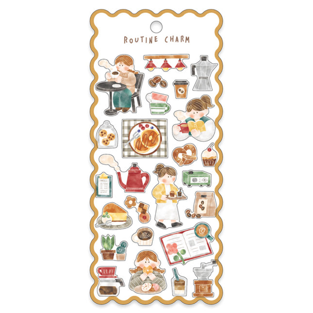 Mind Wave Routine Charm Stickers