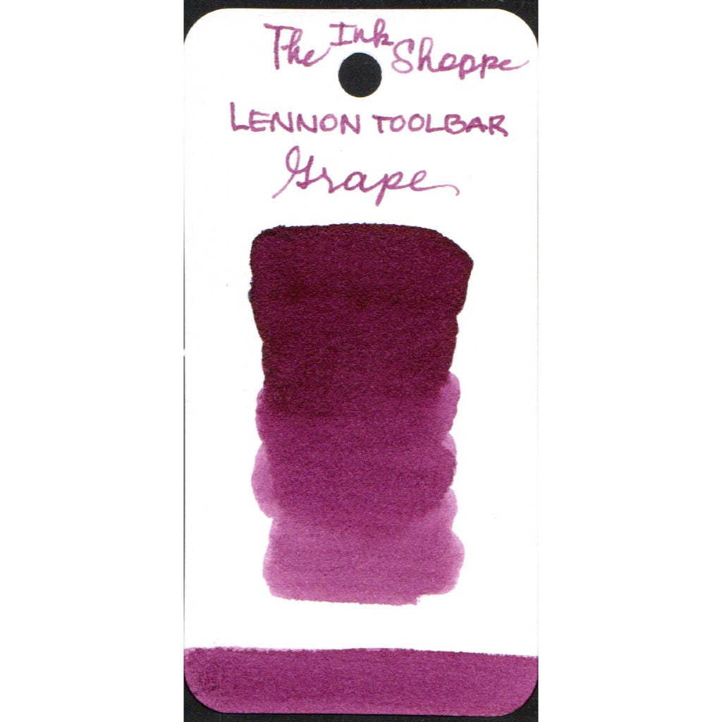 Lennon Tool Bar Fountain Pen Ink Sample