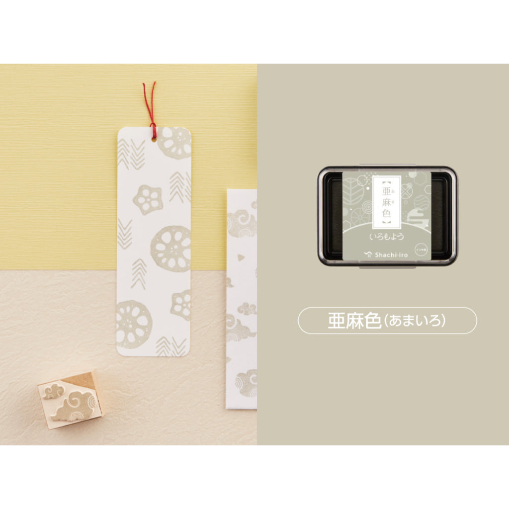 Shachihata Iromoyo DULL Color Ink Pad Large