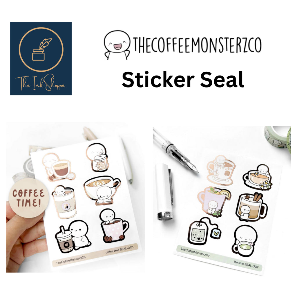 The Coffee Monsterz Co. Sticker Seal