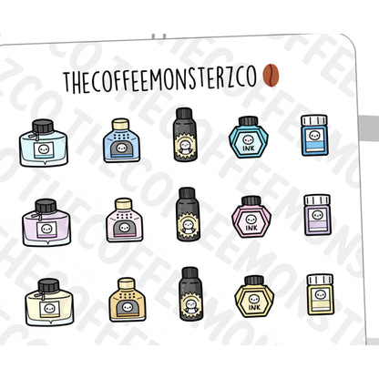 The Coffee Monsterz Co. Doodle Sticker