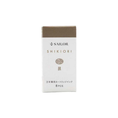 Sailor Shikiori Fountain Pen Ink Cartridge (8 cartridges/1 box)