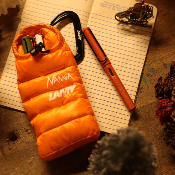 Lamy x Nanga Safari Fountain Pen Set with Mini Pouch (Fine Nib)