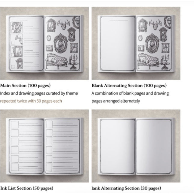 Dominant Industry Ink Archiving Book - Log of Elixir (Vol. 2)