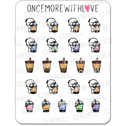 ONCE MORE WITH LOVE Sticker Sheet