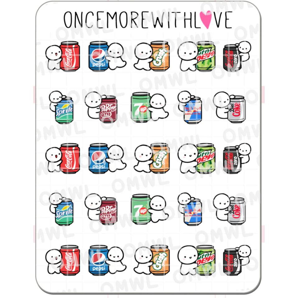 ONCE MORE WITH LOVE Sticker Sheet