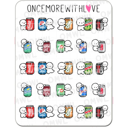 ONCE MORE WITH LOVE Sticker Sheet