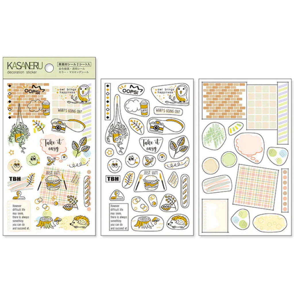 Pine Book Kasaneru Sticker