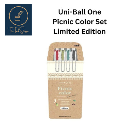 Uni-Ball One Picnic Color Limited Edition Set of 4 Pens