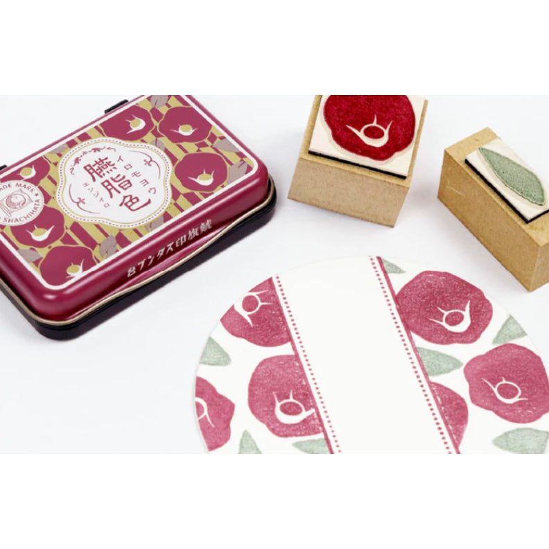 Shachihata Iromoyo 100th Anniversary 1925 Special Edition Ink Pad in Tin