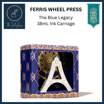 Ferris Wheel Press Blue Legacy Ink Carriage 2023 Limited Edition