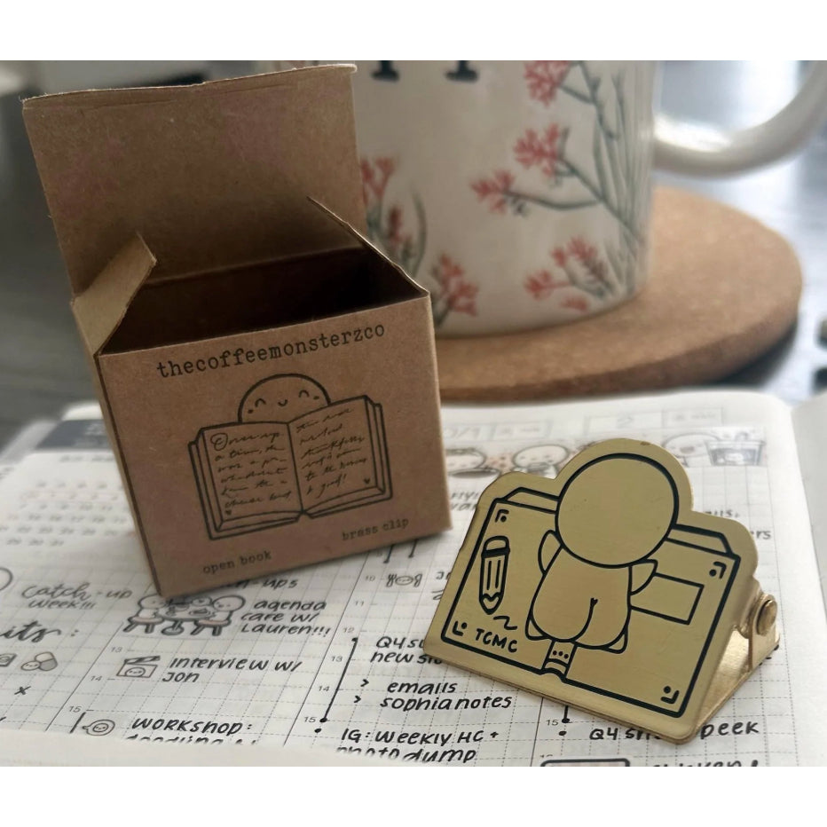 The Coffee Monsterz Co. Brass Clip