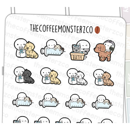 The Coffee Monsterz Co. Emoti Stickers