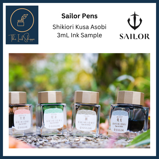 Sailor Shikiori Kusa Asobi Fountain Pen Ink Sample (3mL)