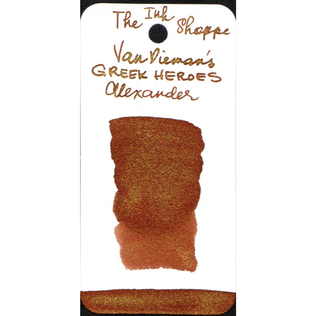 Van Dieman's Greek Heroes Fountain Pen Ink Sample (3mL)
