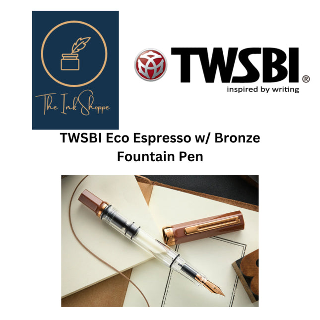 TWSBI ECO Espresso Bronze Fountain Pen