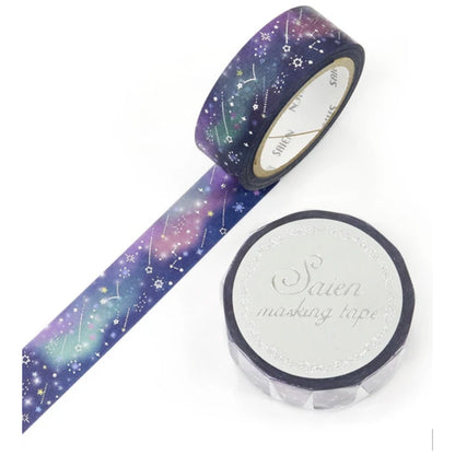 Saien Masking Tape 15mm x 7m FULL ROLL with Foil