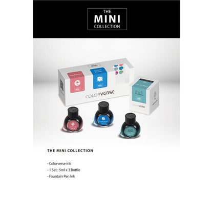 Colorverse The Mini Collection Fountain Pen Ink Bottles (5mL Bottle)