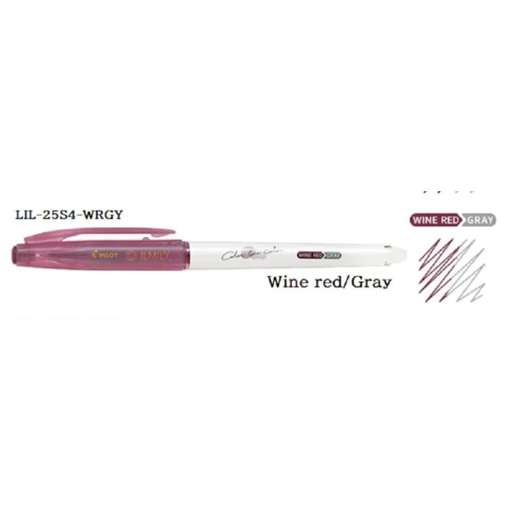 Pilot Ilmily Color Two Color Gel Ink 0.4mm Ballpoint Pen