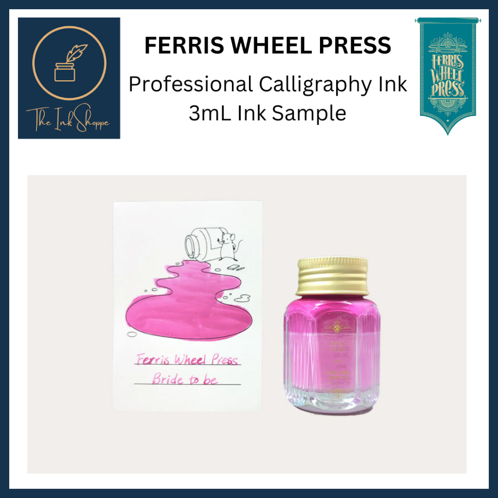 Ferris Wheel Press Professional Calligraphy Ink Series Ink Sample (3mL)
