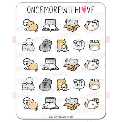 ONCE MORE WITH LOVE Sticker Sheet