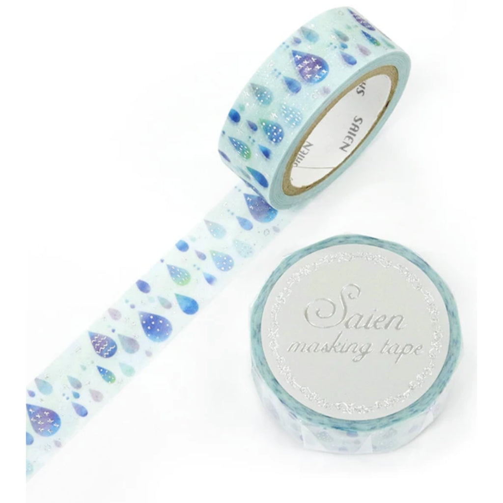 Saien Masking Tape 15mm x 7m FULL ROLL with Foil