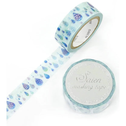 Saien Masking Tape 15mm x 7m FULL ROLL with Foil