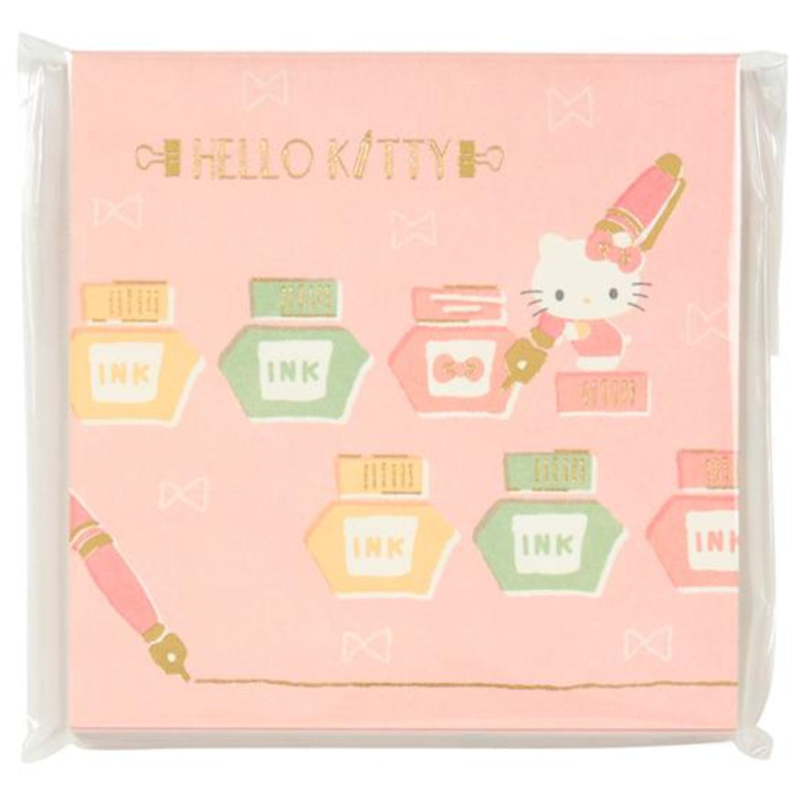 Sanrio Memo Pad with Foil-Stamped Cover