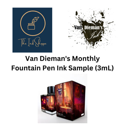 Van Dieman's Monthly Fountain Pen Ink Sample (3mL)