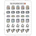 The Coffee Monsterz Co. Doodle Sticker
