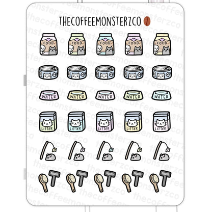 The Coffee Monsterz Co. Doodle Sticker