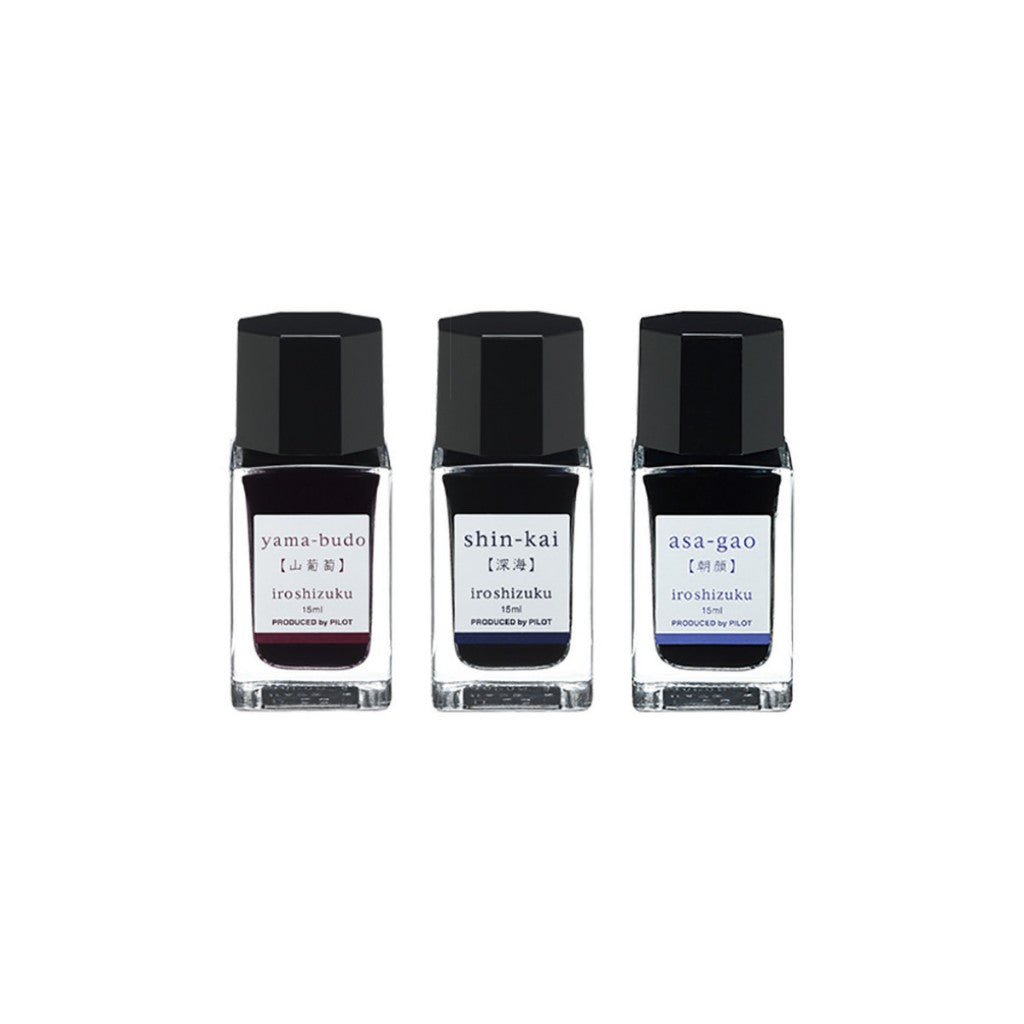 Pilot Iroshizuku Fountain Pen Ink Full Bottle (15mL)
