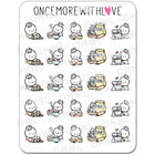 ONCE MORE WITH LOVE Sticker Sheet