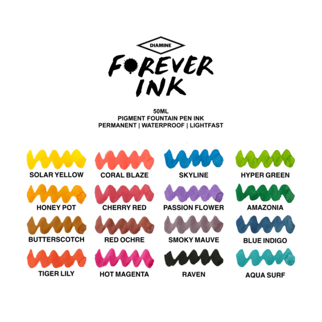 Diamine Forever Fountain Pen Ink Sample (3mL)