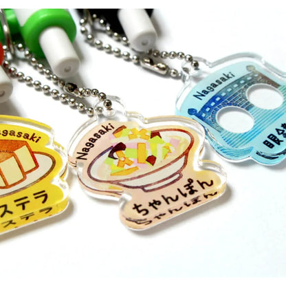 Uni-Ball One 0.38mm Gel Pen Nagasaki with Charm