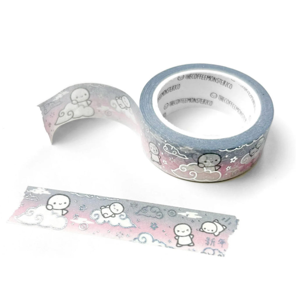 The Coffee Monsterz Co. Washi Tape FULL ROLL