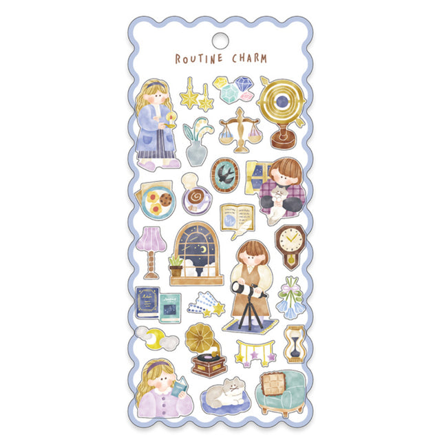Mind Wave Routine Charm Stickers