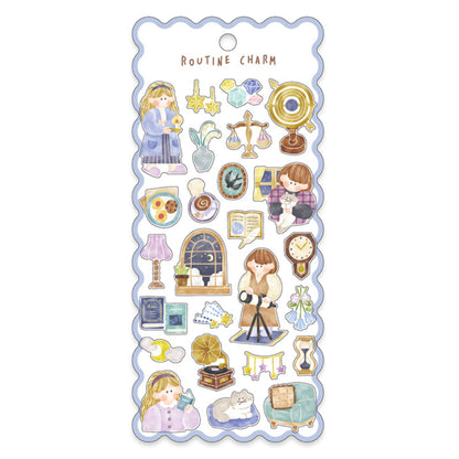 Mind Wave Routine Charm Stickers
